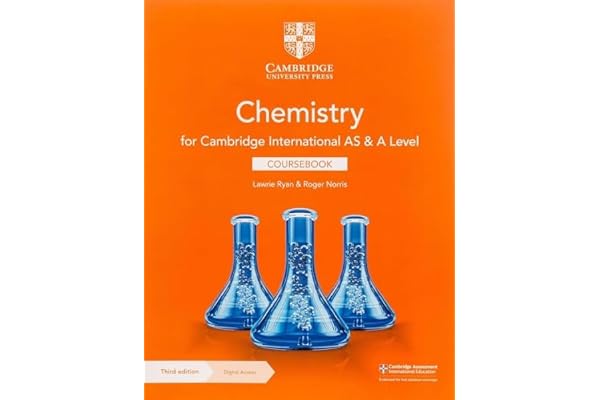 Cambridge International AS & A Level Chemistry Coursebook with Digital Access (2 Years)