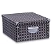 Produktbild Zeller 17773 Aufbewahrungsbox"Texture", Pappe, L 40 x B 33 x H 17 cm, kaffeebraun