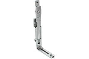 Si Siegenia 859315 VSO LM 4200 Déviation d'angle avec verrou TS Titane Argent 859315 + Spray d'entretien ToniTec