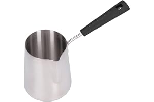 Kaffekanna Turkisk Induktion Turkisk Kaffekanna 23×13×10 Turkisk Kaffekanna 600ml Rostfritt Stål Glansigt Högtemperaturbestän