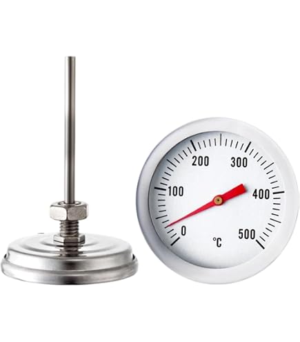 500°C Thermometer Für Stein- & Holzbackofen – 300mm Schaft (Holzbackofen-Welt)