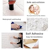 UMmaid Stick Tapete 3D Brick Wall Sticker Selbstklebendes Wandpaneel Wand Dekoration 60X30CM (10pc) - 4