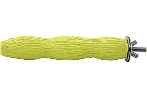 Northern Parrots Wavy Calcium Parrot Perch Small