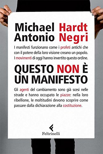Questo non è un Manifesto (Serie bianca) Questo non è un Manifesto (Serie bianca)