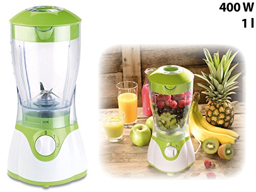 Rosenstein & Söhne Standmixer BR-410 mit 4-Klingen-Edelstahlmesser, 400 W, 1 l, BPA-frei - 3