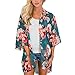 Produktbild Damen Neue Cardigan Mantel, Hffan Frauen Sommer Chiffon Strand Lose Schals Kimono Strickjacke Tops Cover up Streetwear tops Shirt Sonnenschutz Vertuschungen Bluseshirt Hemdblusen (Grün, 3XL)