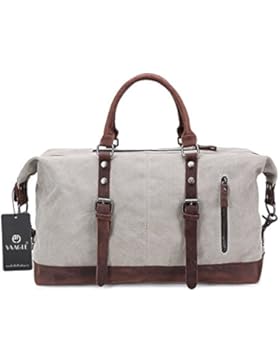 YAAGLE Retrotasche verrücktes Pferd Canvas Segeltuch groß europäisch schick Freizeit Schultertasche Kuriertasche...