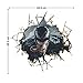 Produktbild ZKPMJH Wandsticker Venom 3D Dreidimensionale Gebrochene Wandpaste Wohnzimmerhintergrund-Wanddekorationspaste