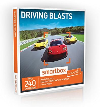 Buyagift Driving Blasts Gift Experiences Box - 240 driving days from off road thrills to exhilarating passenger rides