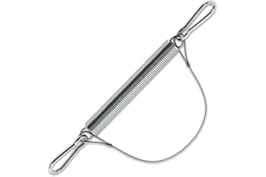 MAMOI® Berceau à Ressort pour bébé avec Corde de sécurité en Acier Berceau à Ressort 16,5kg balançoire pour Dormir | Corde Naturelle avec Mousqueton | 100% ECO | Fabriqué en UE