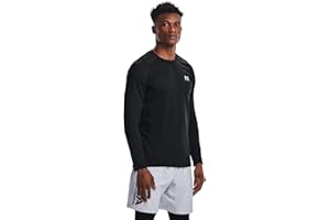 Under Armour CG Armour Fitted Crew, Warm Functional Shirt for Men, Lightweight Tight-Fit Long-Sleeve Sports Top , Thermal Long-Sleeve Shirt Men