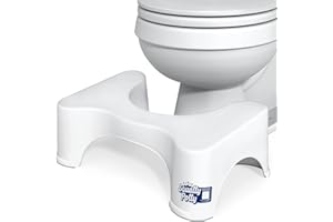 Squatty Potty Ecco | The Original Bathroom Toilet Stool | 7 Inches | 17.78cm | White