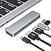 Produktbild Rayrow USB Typ C Hub, tragbarer Hub mit 4K USB C auf HDMI, PD Port, 3 USB 3.0 Ports für 2016/2017/2018 MacBook Pro, 2018 MacBook Air, ChromeBook, XPS und mehr