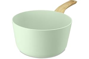 MENASTYL - Casserole 20cm Colorama Céladon - En Aluminium - Revêtement antiadhésif en céramique - Tous feux dont induction