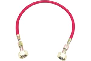 Amagogo Propan Nachfülladapter Schlauchverbinder Füllschlauch mit Adapter 64cm Gasflasche Propangasbehälter Nachfülladapter für Belarus