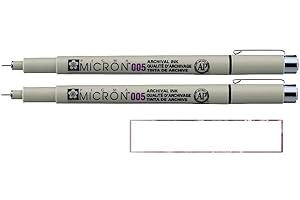 PIGMA MICRON Sakura 005 nero 2 pezzi e 1 carta