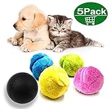 ⚾Cuenta con un vibrador eléctrico interno por lo que este espacio bola esponjosa será extendido por todas partes para que su perro / gato se siente motivado y excitado para descubrir cómo se ejecuta en todos los espacios como un loco.
