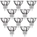 Produktbild 10er Set MR11 Halogen Strahler mit GU4 Sockel (warm-weiß, 12 Volt AC, 35 Watt, Lampe, Leuchtmittel, Haushaltspack, 12V, 35W)