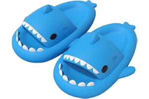 NIBESSER Chanclas Tiburon Mujer Hombre Con Suela Engrosada Chanclas Mujer Verano Comodas Chanclas Playa Mujer Antideslizantes Zapatillas Tiburon Piscina Divertidas Originales