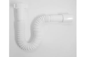 BDLLMDES Siphon à déchets universel pour évier - Raccord de tuyau - 32 ou 40 mm