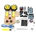 Produktbild DIY L298N 2WD Ultraschall Smart Tracking Motor Roboter Auto Satz Für Arduino