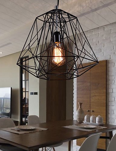 Preisvergleich Produktbild SSBY Anhänger in schwarz Zopf Lampenschirm , 220-240v