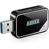 Anker® USB 3.0 Card Reader 8-in-1 for SDXC, SDHC, SD, MMC, RS-MMC, Micro SDXC, Micro SD, Micro SDHC Card, Support UHS-I Cards