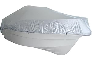 Lalizas Tarpaulin Bâche pour Bateau 488-564 cm, Argent