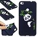 Produktbild P8 Lite 2017 Handyhülle, Huawei P8 Lite 2017 Handyhülle, Anlike Hülle für Huawei P8 Lite 2017 (5.2 Zoll) - Schutzhülle Handytasche Cover Case Weiche TPU Ultra Dünn Flexibel Transparent Silikon Handy Hülle Malerei Stil Design - Pandas Bambus