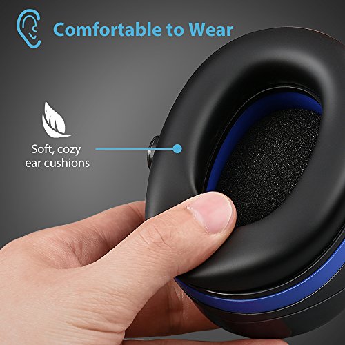 Ohrenschützer, AVANTEK Sicherheits Kapselgehörschützer für Schießsport, Schlafen und Jagen, Verstellbarer Kopfbügel- und Scharfschuss-Ohrschutz, Geeignet für Erwachsene und Kinder - 8