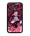 Produktbild Handy Tasche Case Anime für Samsung Galaxy S5 (I9600) Fate Stay Night Ultra DüNn Klar StoßFest Protect Protective MäDchen Hardcase Anime Muster Rot Vintage Case Anime für Kids