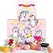 Produktbild 25 Überraschungen im XXL Adventskalender Bath & Body - handmade in germany - lustige Einhörner