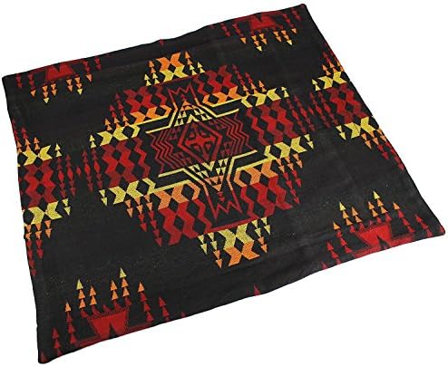 Splendid Exchange Southwestern Bedding "Freedom Collection", Mix and Match, Reversible Pillow Sham, High Noon Black and Red