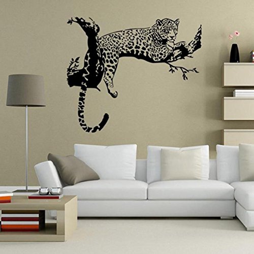 Tonsee Wandsticker Leopard Wohnzimmer Schlafzimmer Dekoration herausnehmbare Poster Tapete - 3
