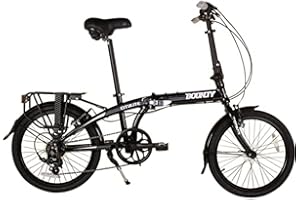 Bounty Citylite Folding Bike | Telaio leggero in alluminio | Cambio Shimano a 6 velocità con Revo Shifters | Perfetto per il pendolarismo | Bici pieghevole | Bici per adulti