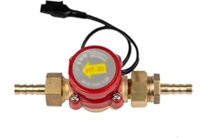 Cloudray Water Flow Switch Sensor Suit with Pagoda Head Caliber: 8mm HT-30 for Protecting CO2 Laser Tube