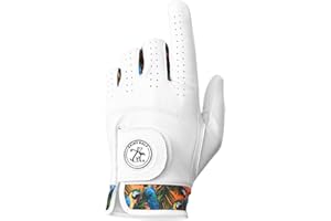 Skins Golf Gloves - Totally Unique Designs | AAA Cabretta Leather | Mens Golf Glove | Sizes S-XL | Wear on Left Hand
