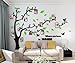 Produktbild Shrinkable Acryl Wandaufkleber Wand Sticker mit Abnehmbar Zweigen und Bilderrahmen (3D Baum Grün)
