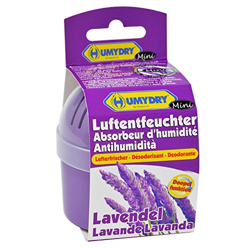 Preisvergleich Produktbild HUMYDRY - Mini 75g Raumentfeuchter Lavendel