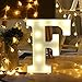 Produktbild TAOtTAO Home Decoration A bis Z 26 englische Buchstaben Fernbedienung Alphabet Letter Lights LED Leuchten weiße Kunststoff Buchstaben Standin (F)