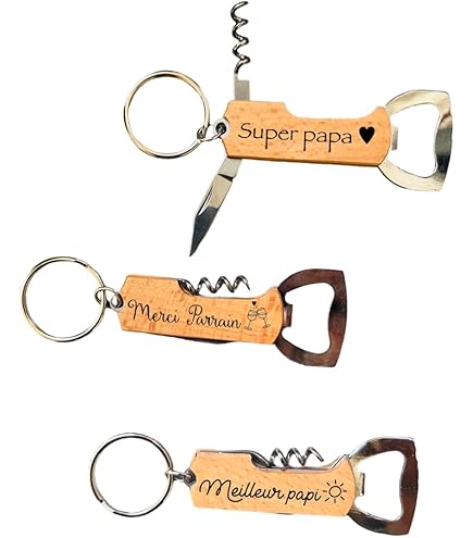 Décapsuleur Bos Personnalsé Cadeaux Fête Des Pères, Des Mères