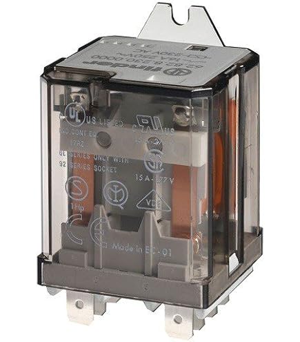 Relais Imprimable Finder 40.61.8.230.0000 230V AC 16A - Lot De 3 Pièces