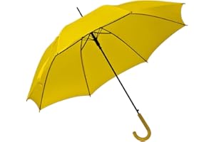 VERTRIEB DURCH PRESENTS & MORE Automatikschirm - Regenschirm - Ø 100 cm (gelb)