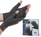 Gants anti-arthrite Dr. Frederick's Original - Chaleur et compression pour soulager la douleur de l'arthrite rhumatoïde et de l'arthrose - Hommes & femmes