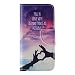 Produktbild Nancen Samsung Galaxy S4 Mini I9190 i9195 (4,3 Zoll) Handy Lederhülle, Flip Case Wallet Cover with Stand Function, Folio Bookstyle Handytasche Soft Silikon Bunte Muster Tasche PU Leder Slim Shell Handyhülle.