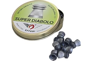 ARMERIAONLINE SINCE 1999 500 PALLINI PIOMBINI 4 5 4.5 45 MM PIOMBINI SUPER DIABLO PER CARABINA PISTOLA ARIA COMPRESSA GAS CO2