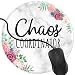 Produktbild Gaming Mauspad Runde Chaos Coordinator Lady Boss Mom Lehrer Mitarbeiter Oberfläche verbessert Geschwindigkeit und Präzision rutschfest Mouse Pad 2T3250