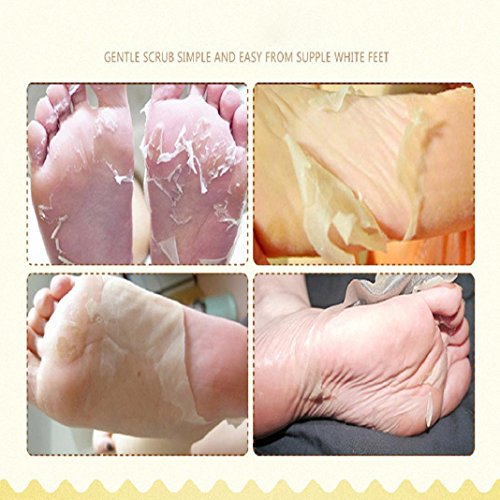 Fuß Maske Exfoliating Peeling Schale Fuß Maske Baby Soft Feet Entfernen Callus Hard Dead Hautpflege Fuß Glättung Maske - 3
