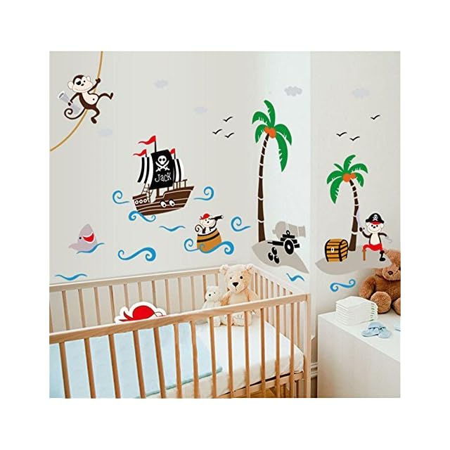La Chambre Des Enfants Pepiniere Autocollants Amovibles Ufengke Voiture De Bande Dessinee Avion Montgolfiere Stickers Muraux Peintures Outils Et Traitement Des Murs Stickers Muraux Kendalfloral Com