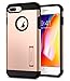 Produktbild Spigen 055CS22577 Tough Armor Kompatibel mit iPhone 8 Plus / 7 Plus Hülle, Doppelte Schutzschicht für Extrem Fallschutz Schutzhülle Case Blush Gold